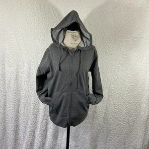 Ladies Lightweight Fleece Hood zipper front jacket Enza New in Package